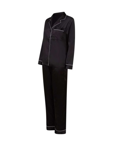 TOW-TC055-LADIES SATIN LONG PYJAMAS